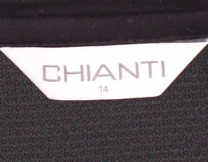 Womens UK Size 14 Chianti Green Pullover Jumper