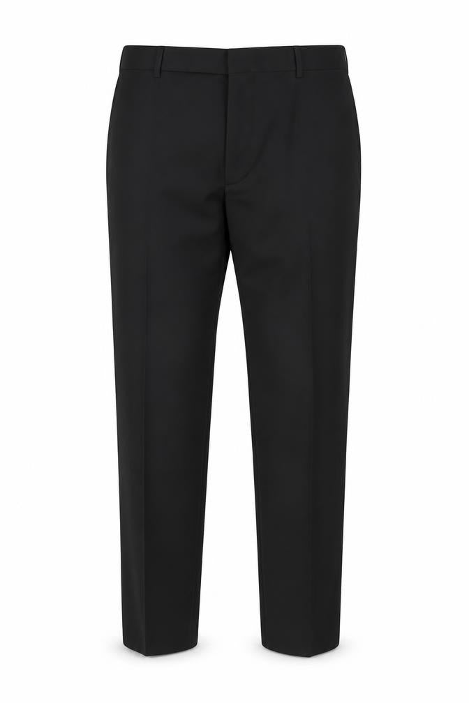 Mens UK Size 48 Cotton Traders Regular Fit  Black Trousers