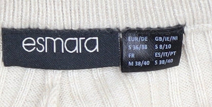 Esmara Women's Beige Trousers Size 8/10