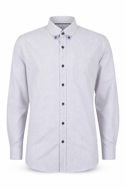 Jeff Banks Men's Multicoloured Long Sleeve Check Shirt L
