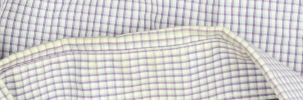 Jeff Banks Men's Multicoloured Long Sleeve Check Shirt L