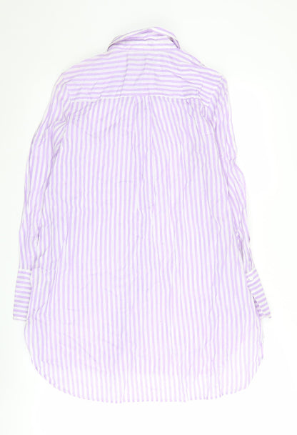 Womens UK Size 6 Marks and Spencer Multicoloured Basic Button-Up