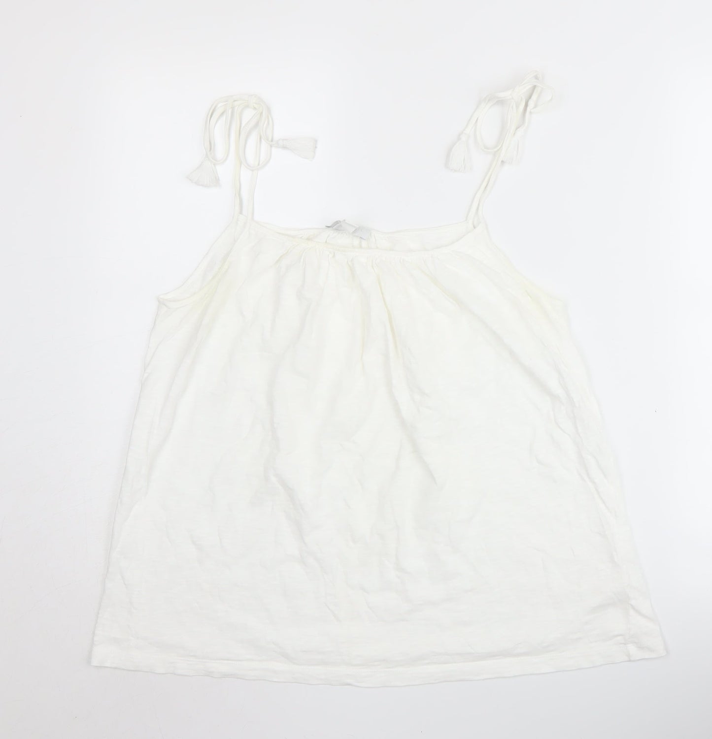 Womens UK Size 12 The White Company White Camisole Tank