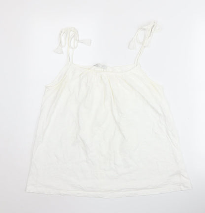 Womens UK Size 12 The White Company White Camisole Tank