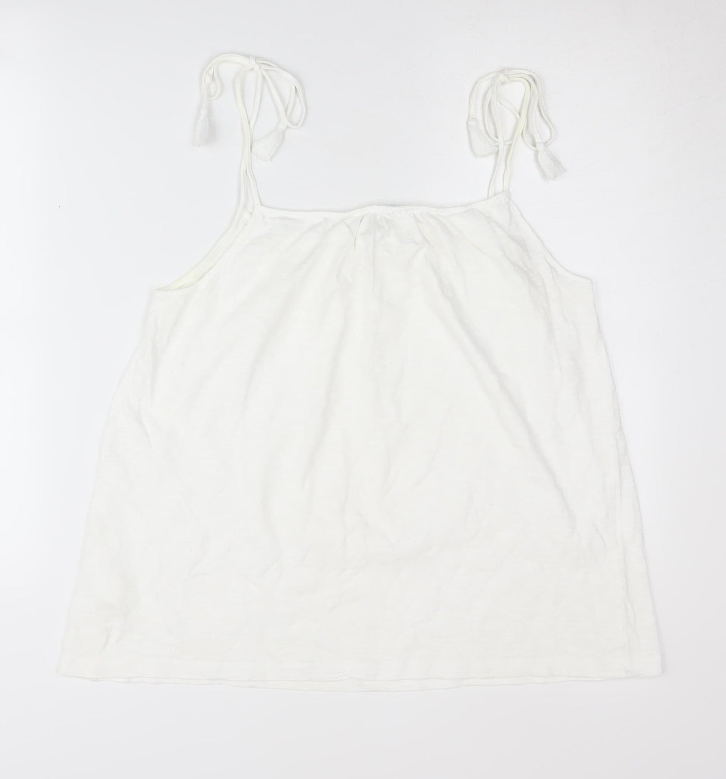 Womens UK Size 12 The White Company White Camisole Tank