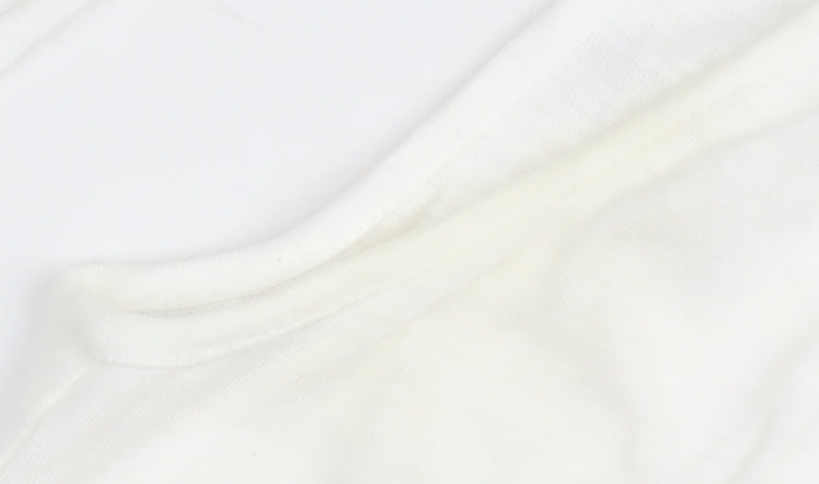 Womens UK Size 12 The White Company White Camisole Tank