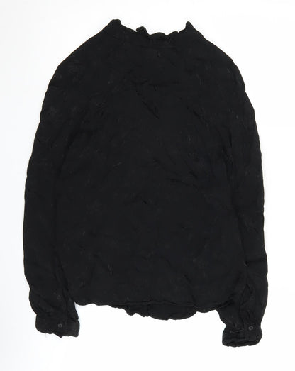Womens UK Size 6 Marks and Spencer Black  Blouse
