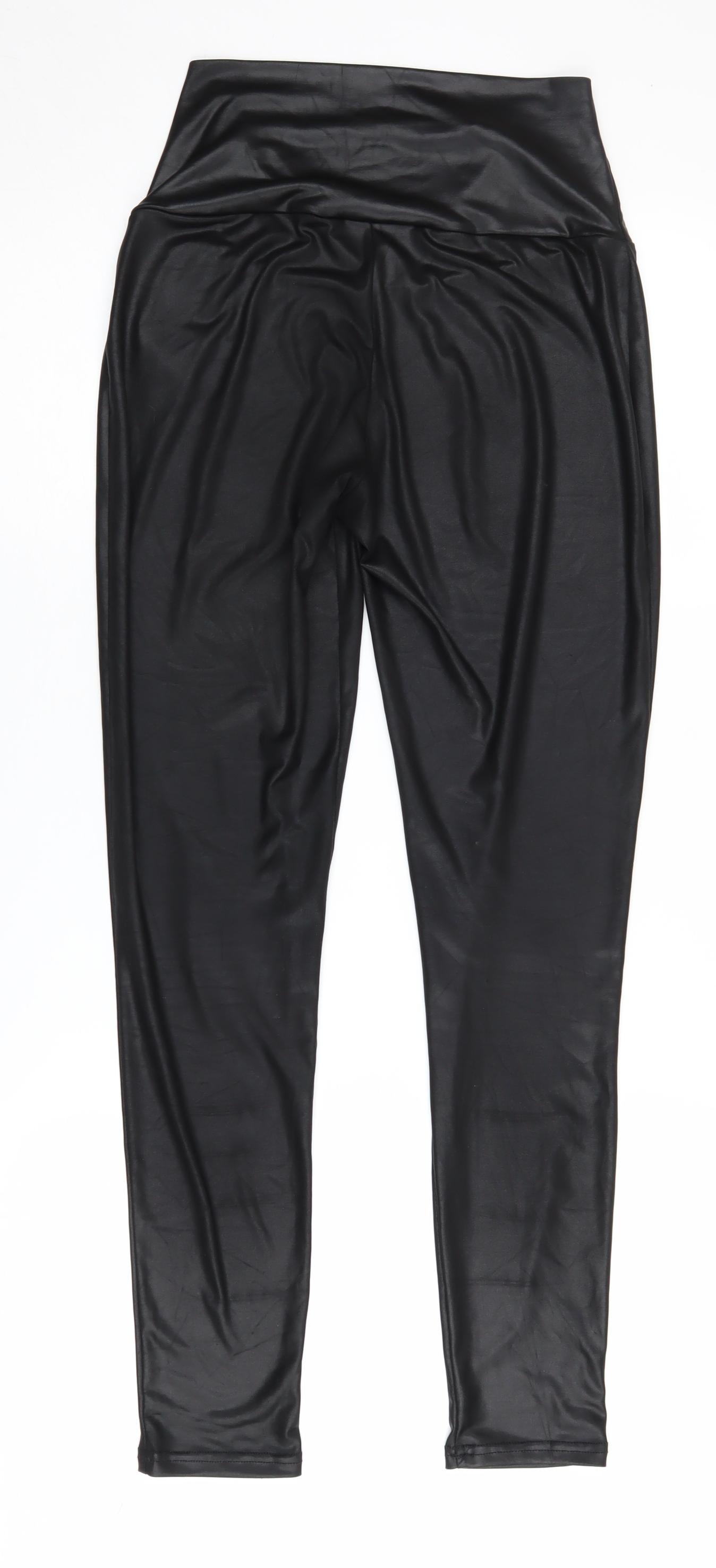 Womens UK Size S Mint Velvet  Ankle Black Leggings