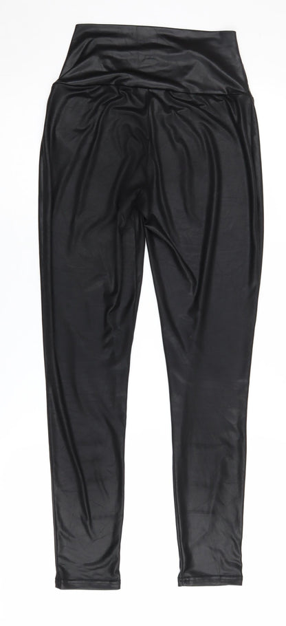 Womens UK Size S Mint Velvet  Ankle Black Leggings