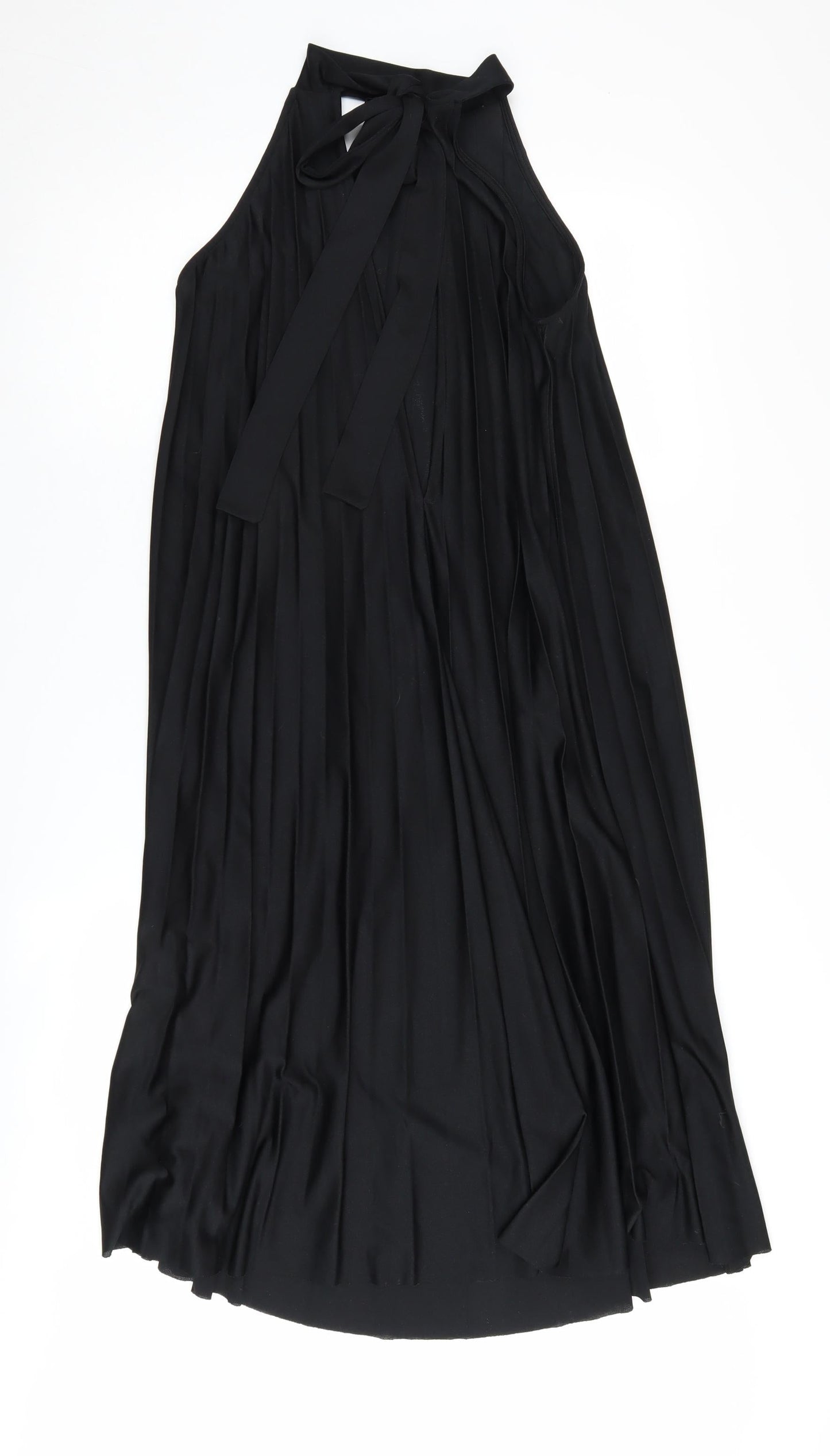 ASOS Black A-Line Midi Dress - Women's UK Size 6