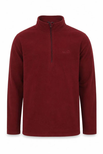 Mens UK Size M Peter Storm Red 1/2 Zip Sweatshirt