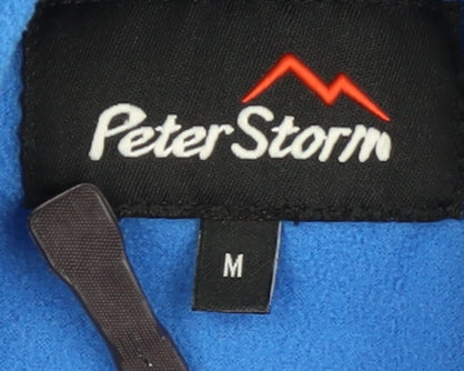 Mens UK Size M Peter Storm Blue Pullover Sweatshirt