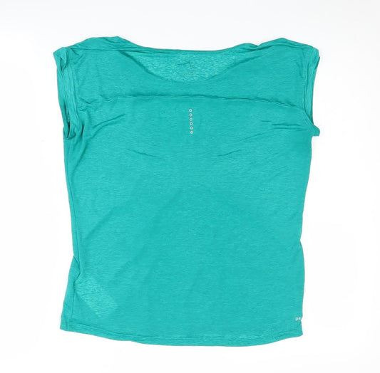 Nike Women's Green Sleeveless T-Shirt M Athletic