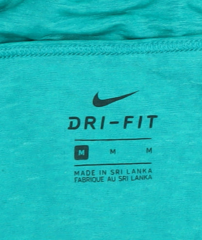 Nike Women's Green Sleeveless T-Shirt M Athletic