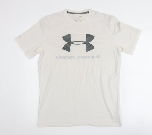 Under Armour Men's Beige Relaxed M T-Shirt