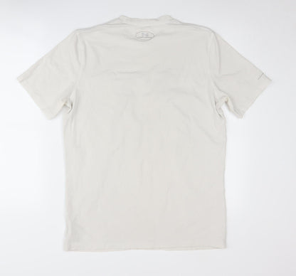 Under Armour Men's Beige Relaxed M T-Shirt