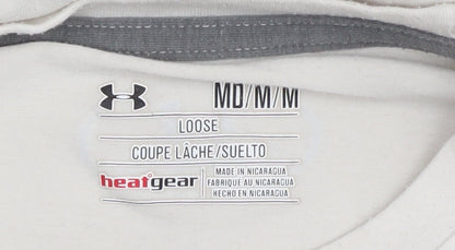 Under Armour Men's Beige Relaxed M T-Shirt