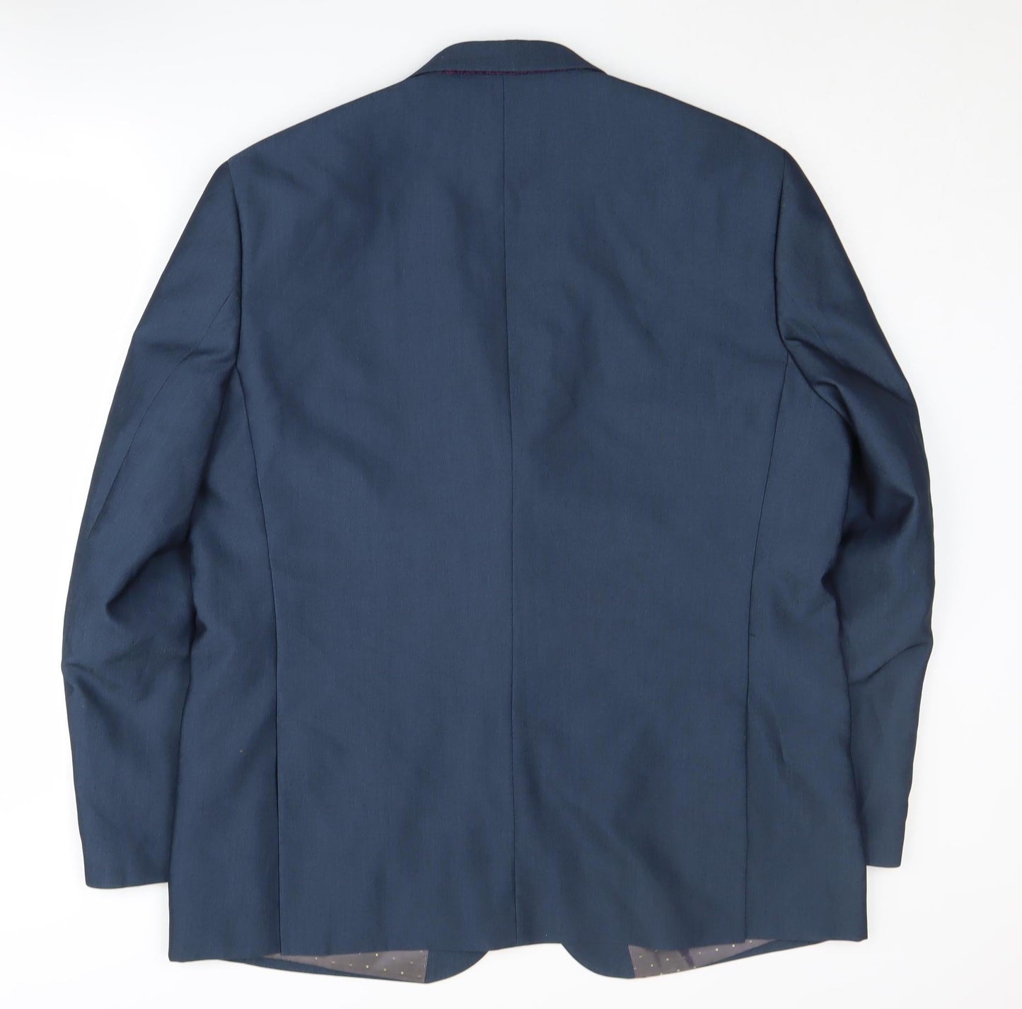 Mens UK Size 46 Greenwoods Regular Blue Suit Jacket