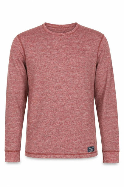 Mens UK Size M Abercrombie & Fitch Red Pullover Sweatshirt