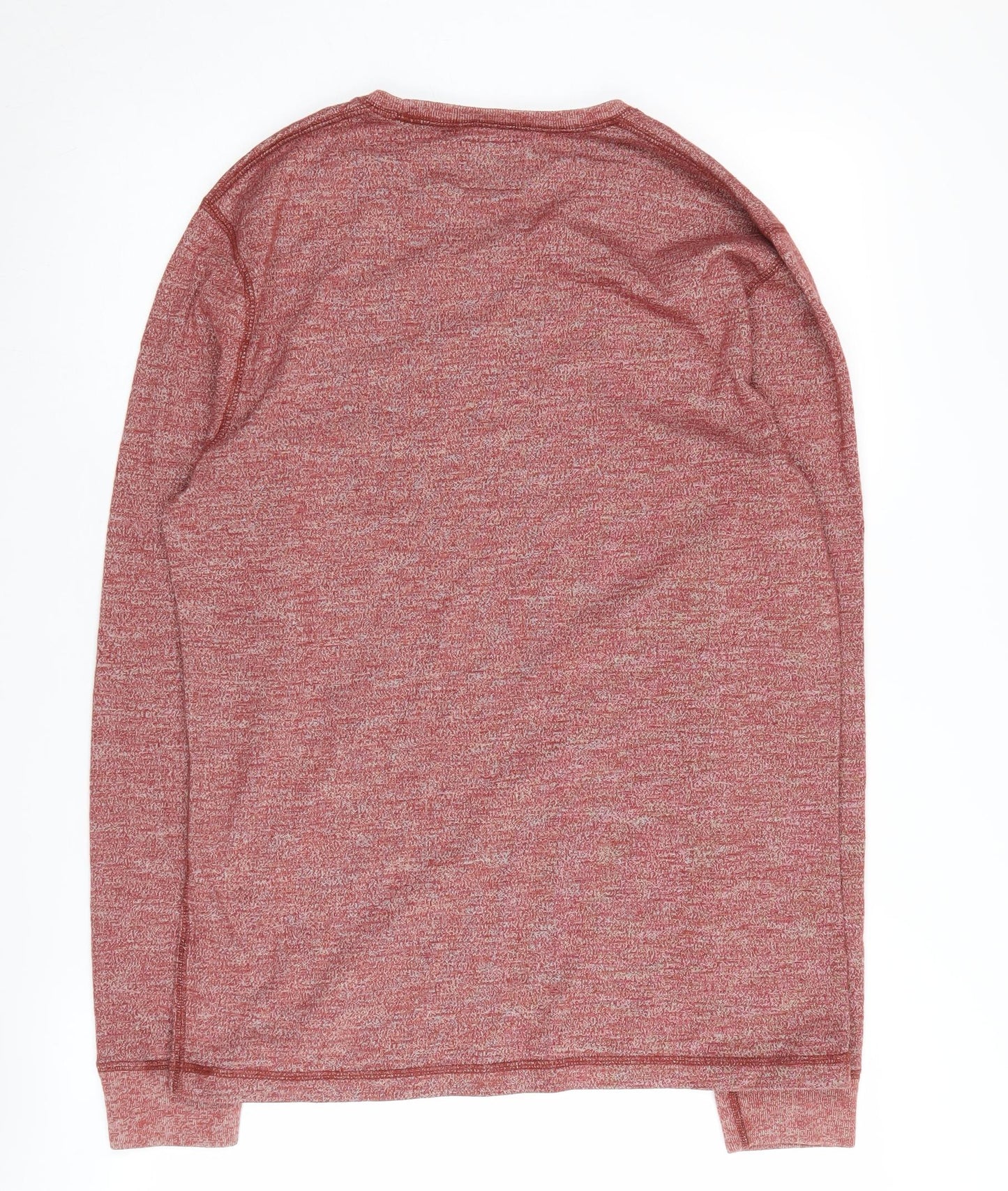 Mens UK Size M Abercrombie & Fitch Red Pullover Sweatshirt