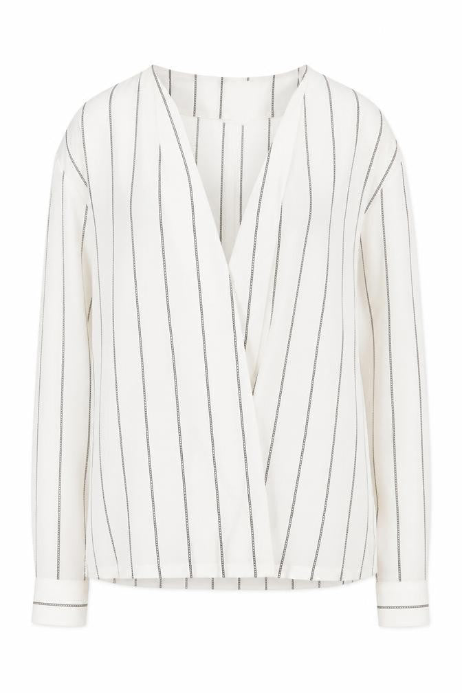 Womens UK Size S ASOS White Basic Blouse