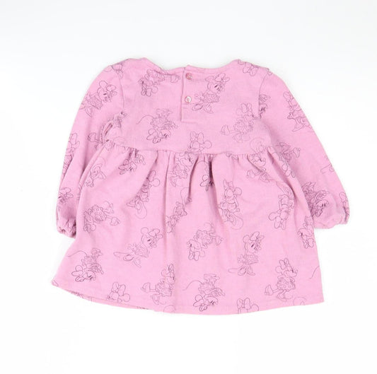 Disney at Primark Pink Minnie Mouse Dress, Girls, 12-18 Months
