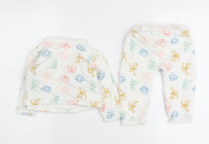 Disney Unisex Baby Multicoloured 12-18 Months Trousers Set