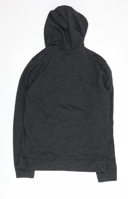 Mens UK Size S JACK & JONES Black Pullover Hoodie