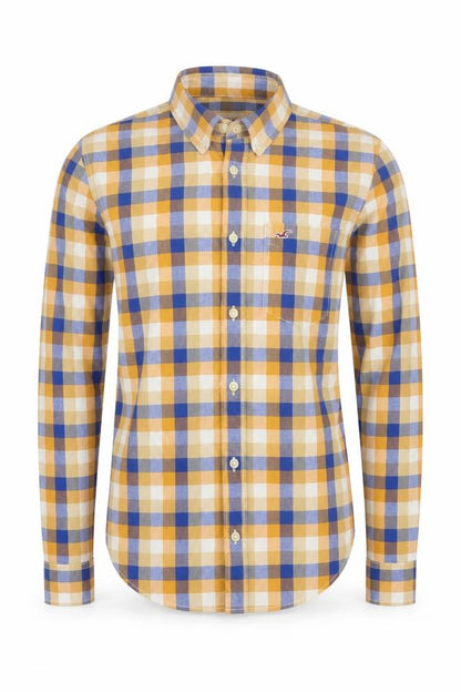 Hollister Men’s S Multicoloured Check Button-Up Shirt