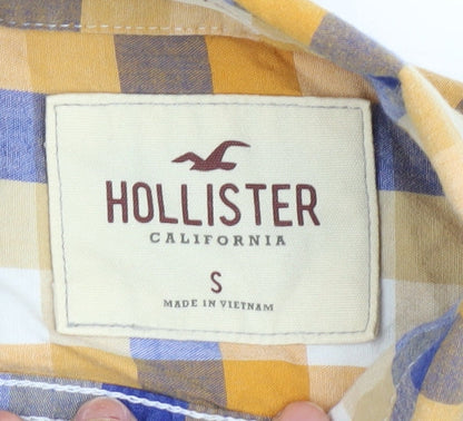 Hollister Men’s S Multicoloured Check Button-Up Shirt