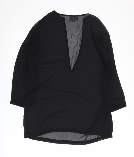 Womens UK Size M ASOS Black  Blouse