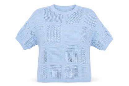 Womens UK Size S ASOS DESIGN Blue Pullover Jumper