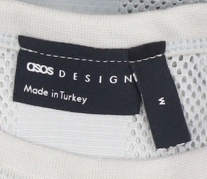 Mens UK Size M ASOS DESIGN Grey  T-Shirt