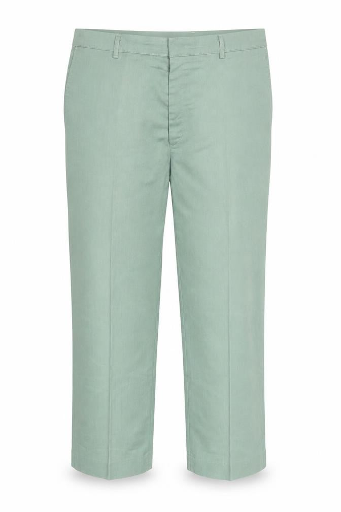 Mens UK Size L Farah Regular Fit Casual Green Trousers