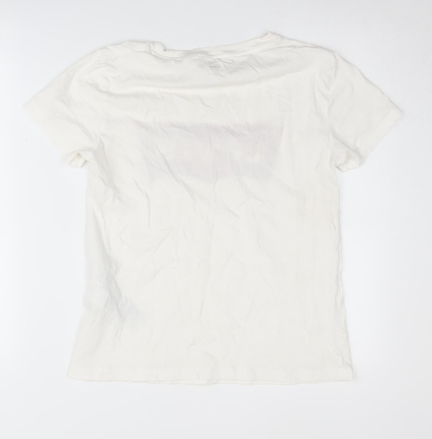 Levi's Men's Unisex White Logo T-Shirt Size S
