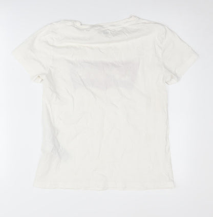 Levi's Men's Unisex White Logo T-Shirt Size S