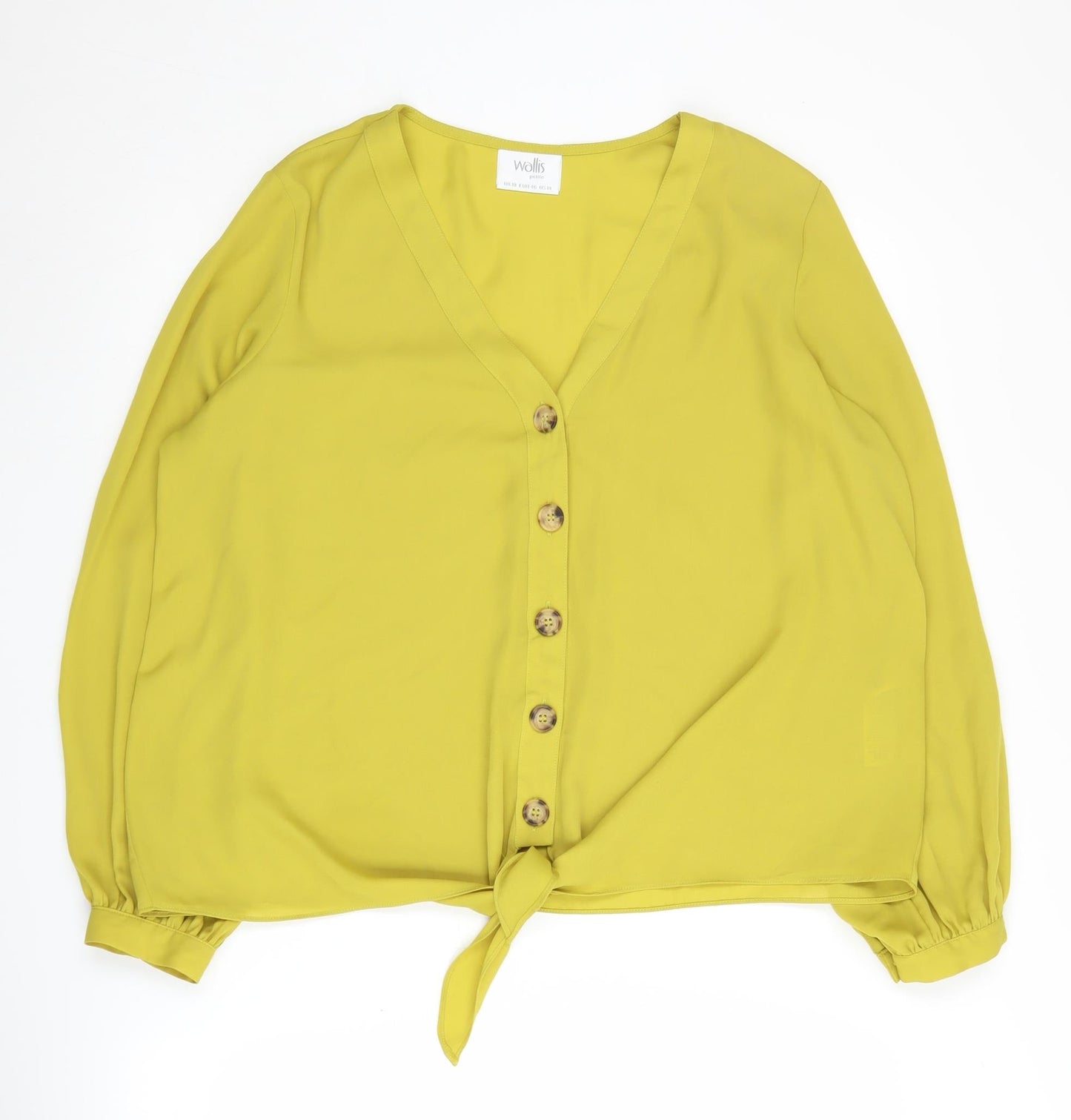 Womens UK Size 18 Wallis Green Basic Blouse