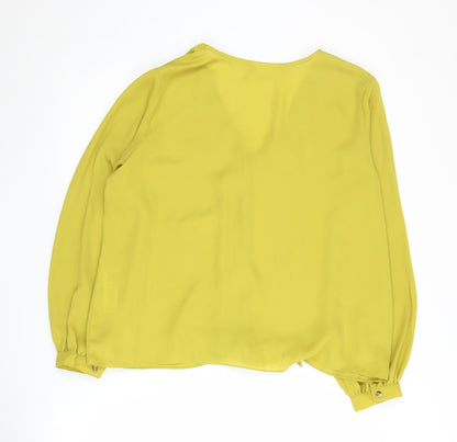 Womens UK Size 18 Wallis Green Basic Blouse
