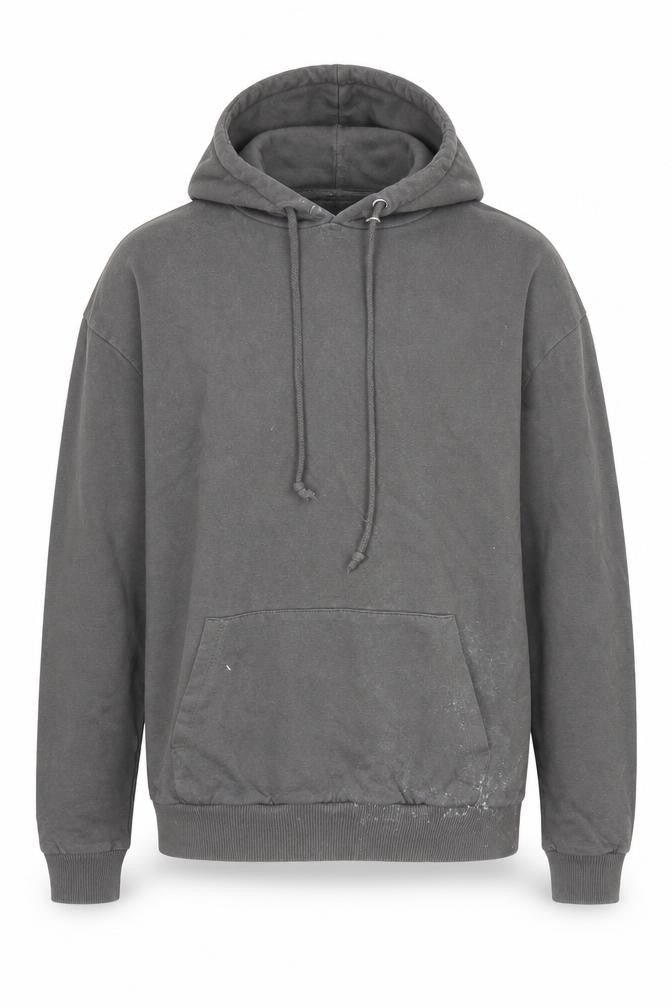 Mens UK Size L COLLUSION Grey Pullover Hoodie