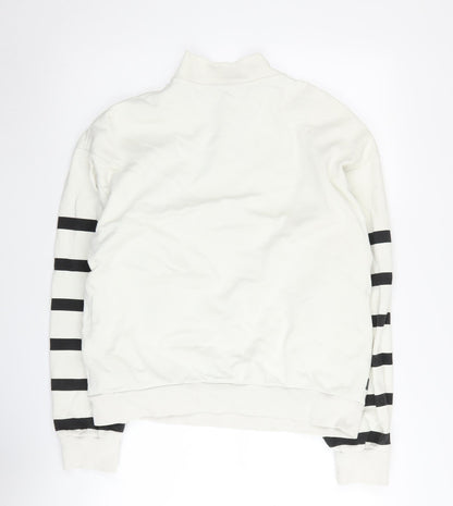 Womens UK Size 6 ASOS Design Ivory Pullover Sweatshirt