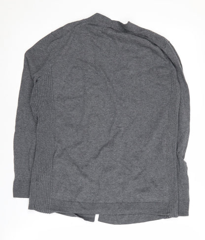 Gap Women's Grey Cardigan, Size S, Cotton Blend