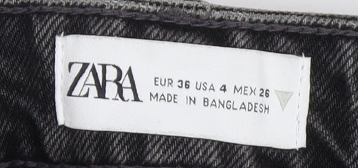 ZARA Women's Grey Straight Jeans Size 8