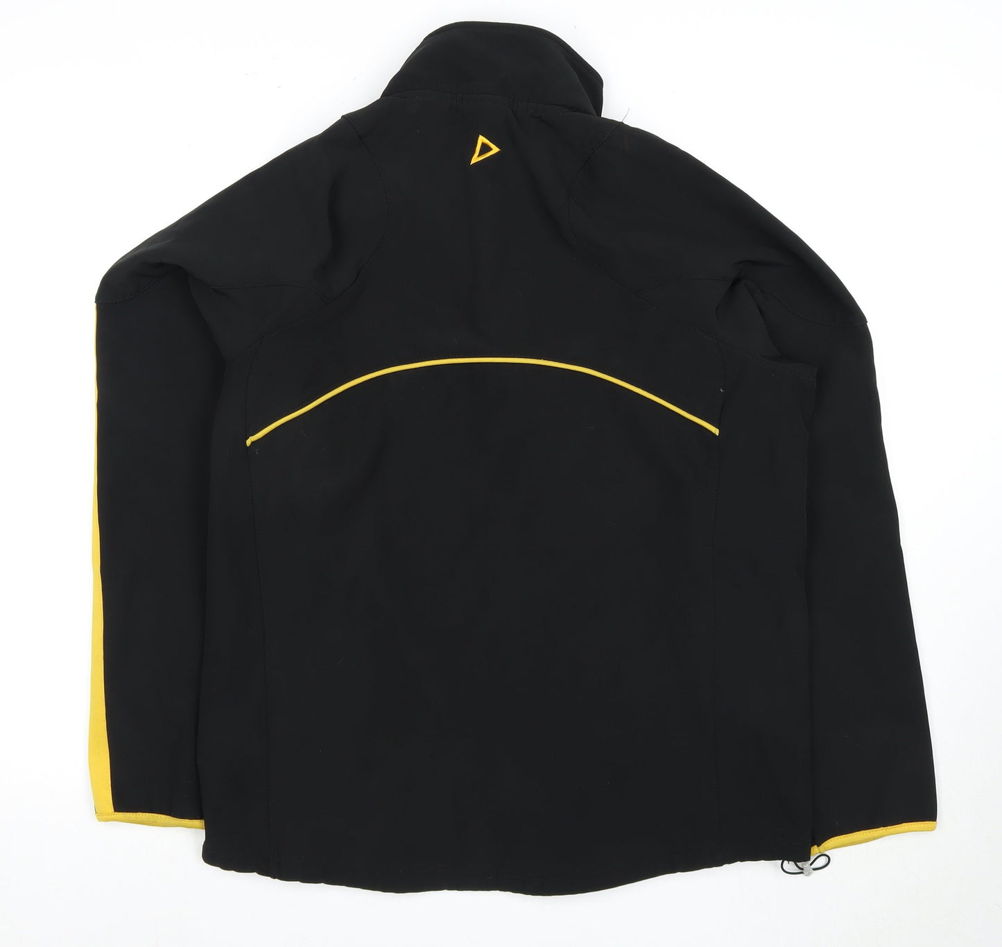 ISC Men's Black Sports Sweatshirt Size L 1/4 Zip