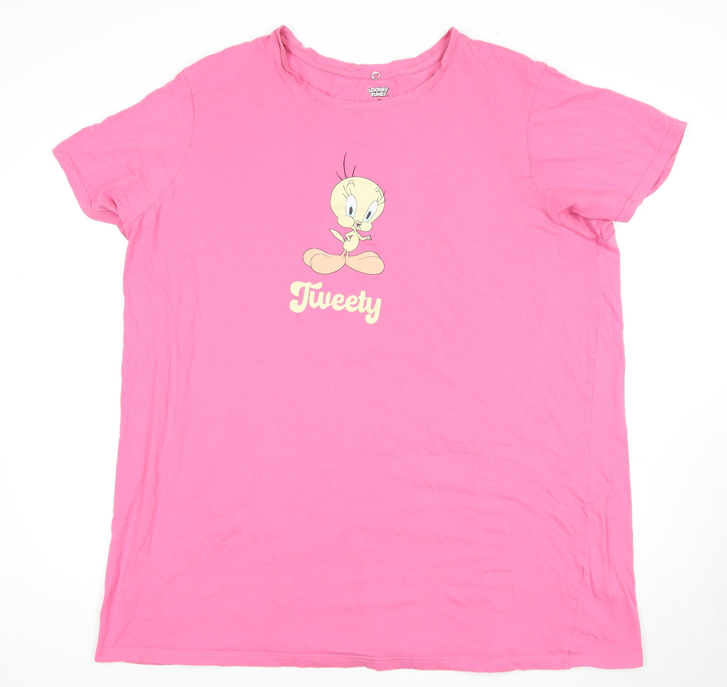 Looney Tunes Pink Tweety Nightshirt Women Size 22