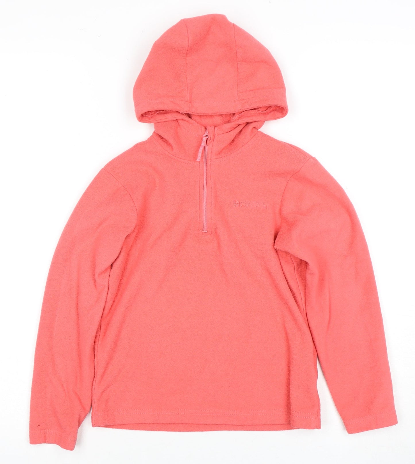 Mountain Warehouse Girls Pink Fleece Hoodie Pullover 7-8