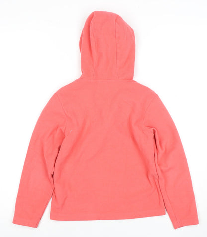 Mountain Warehouse Girls Pink Fleece Hoodie Pullover 7-8