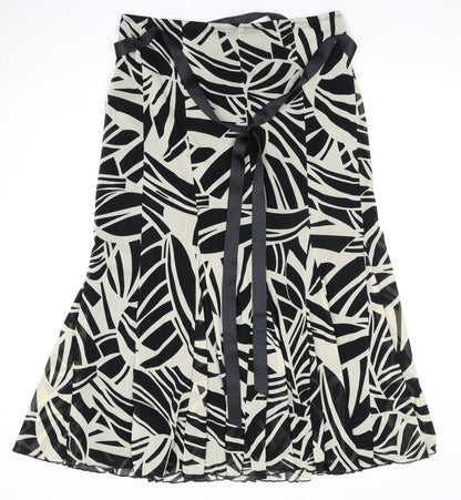 Marks and Spencer Women's Black Pleated Skirt Set, Size 14