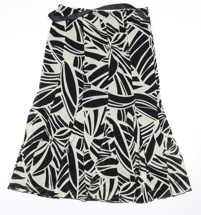 Marks and Spencer Women's Black Pleated Skirt Set, Size 14