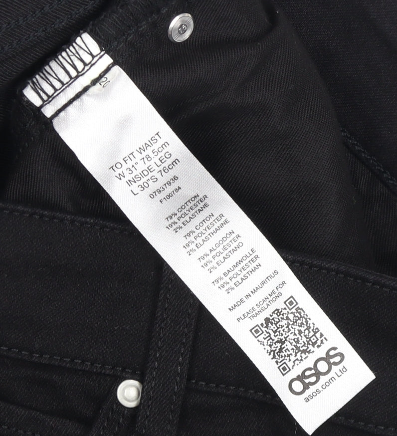 ASOS Women's Black Skinny Jeans Size 12