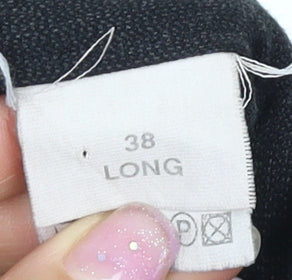 Wish Wash Men's Black Trousers 38